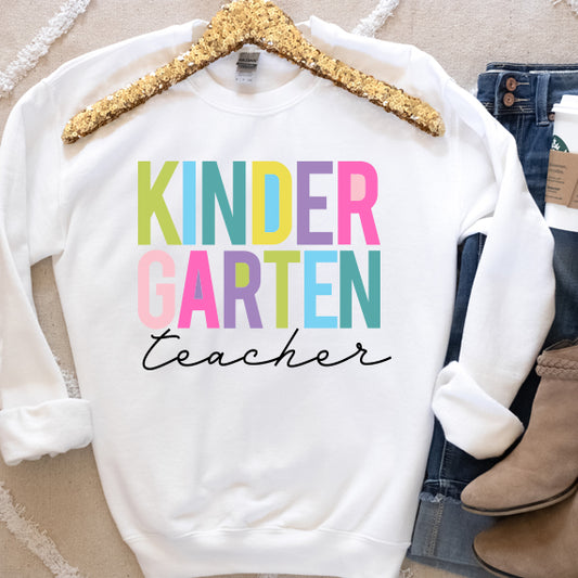 Kindergarten Teacher SVG Saying