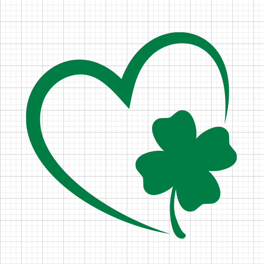 Clover Heart SVG
