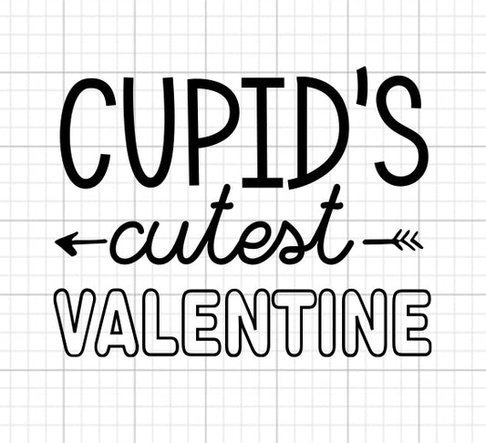 Cupid's Cutest Valentine SVG