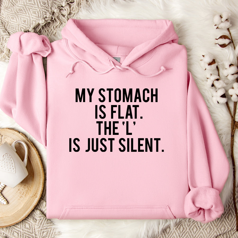 My Stomach Is Flat SVG