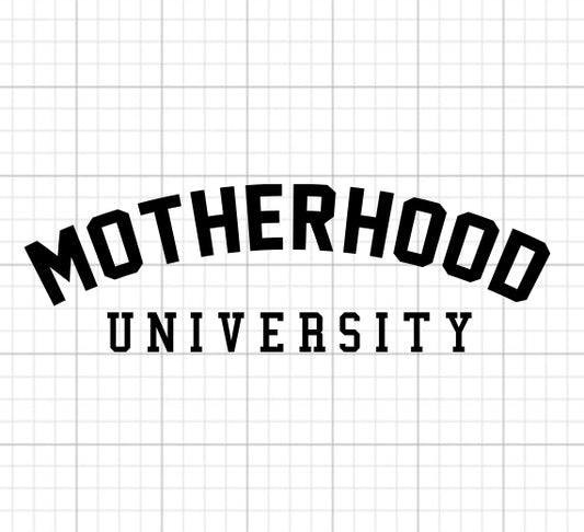 Motherhood University SVG
