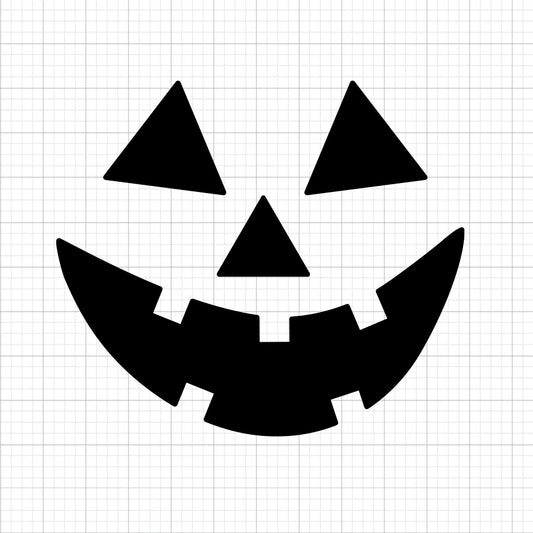 Pumpkin Face SVG