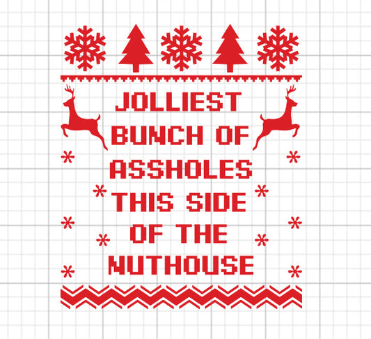 Jolliest Bunch Of SVG Saying