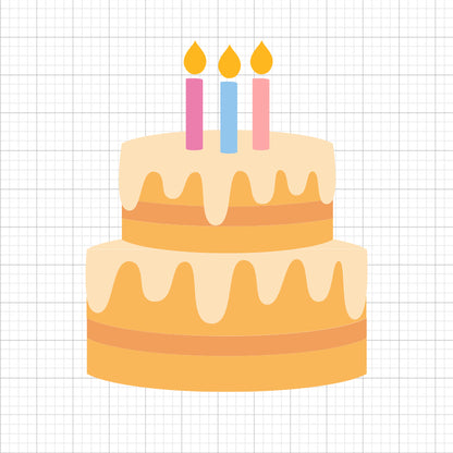 Birthday Cake SVG