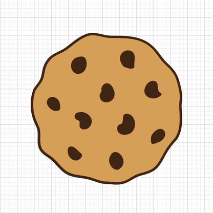 Chocolate Chip Cookie SVG
