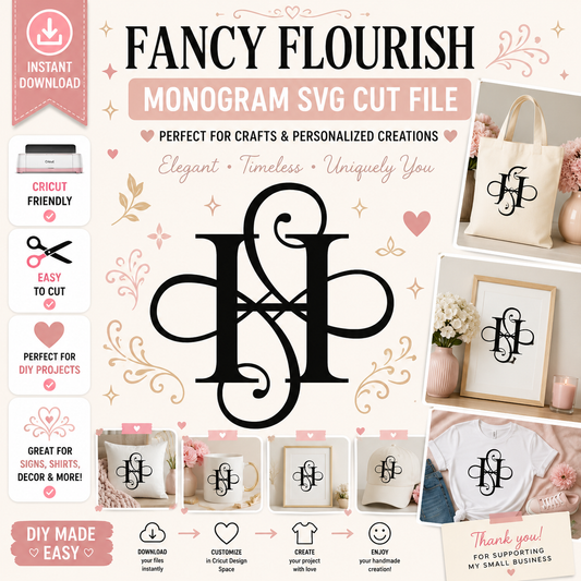 Fancy Flourish Letters