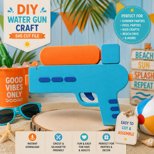 Water Gun SVG