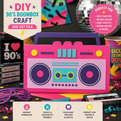 Boom Box SVG