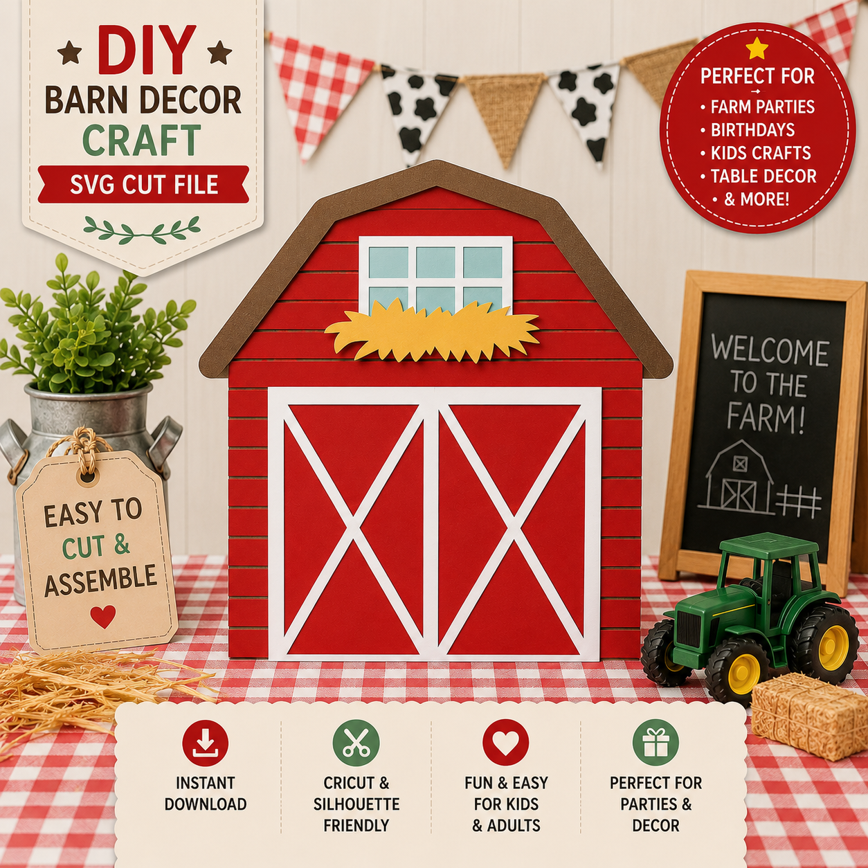 Red Barn SVG
