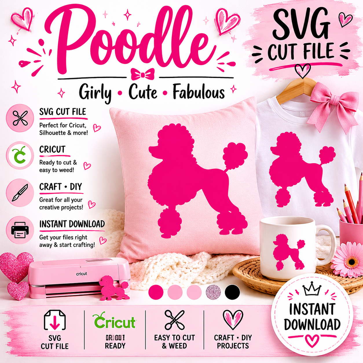Poodle SVG