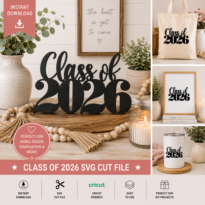 Class Of 2026 SVG