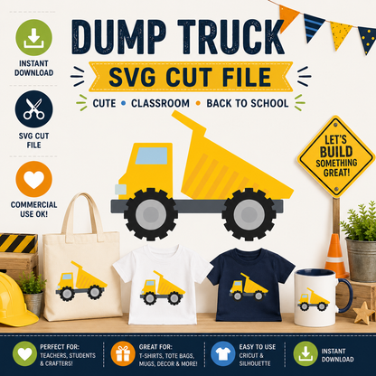 Dump Truck SVG