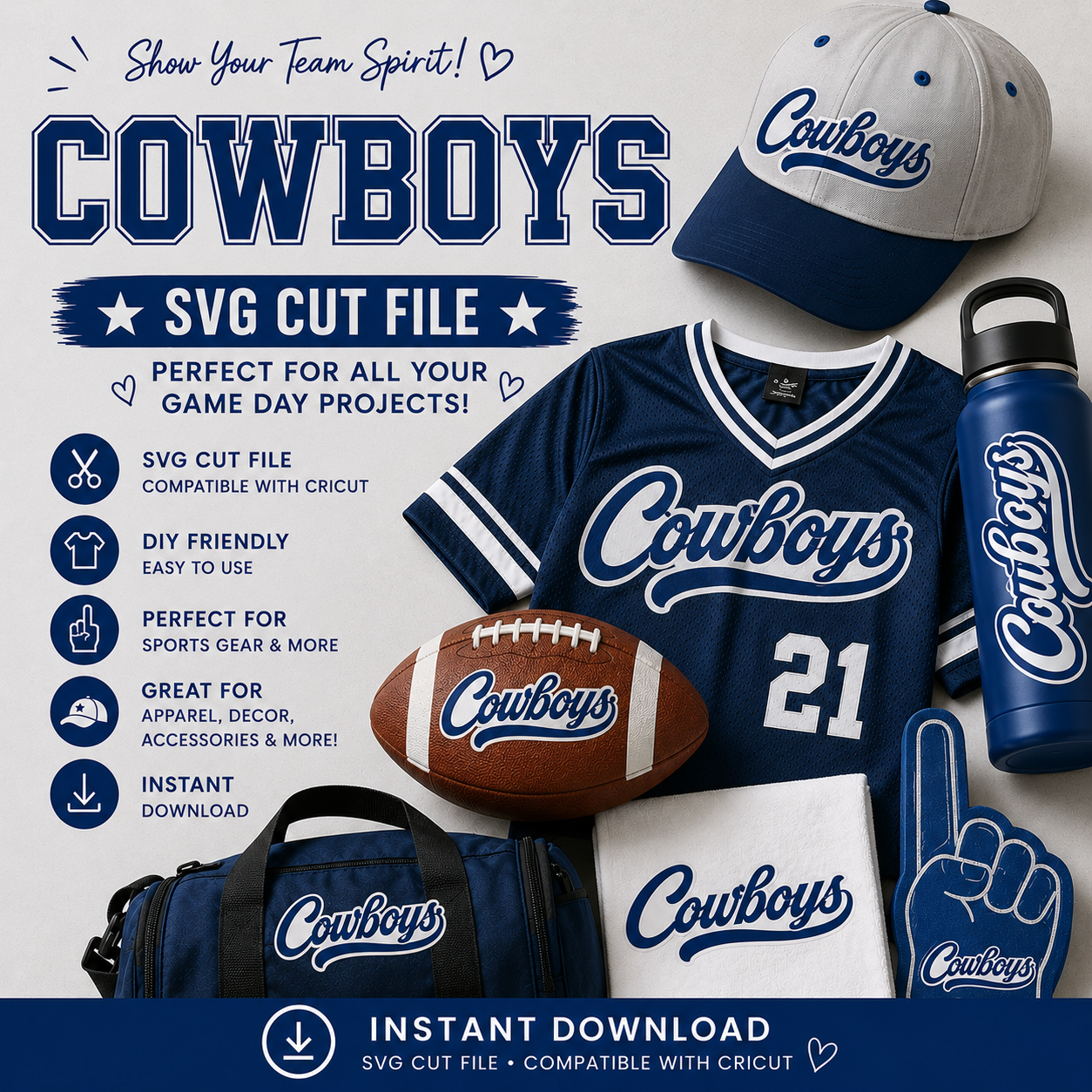 Cowboys SVG Saying