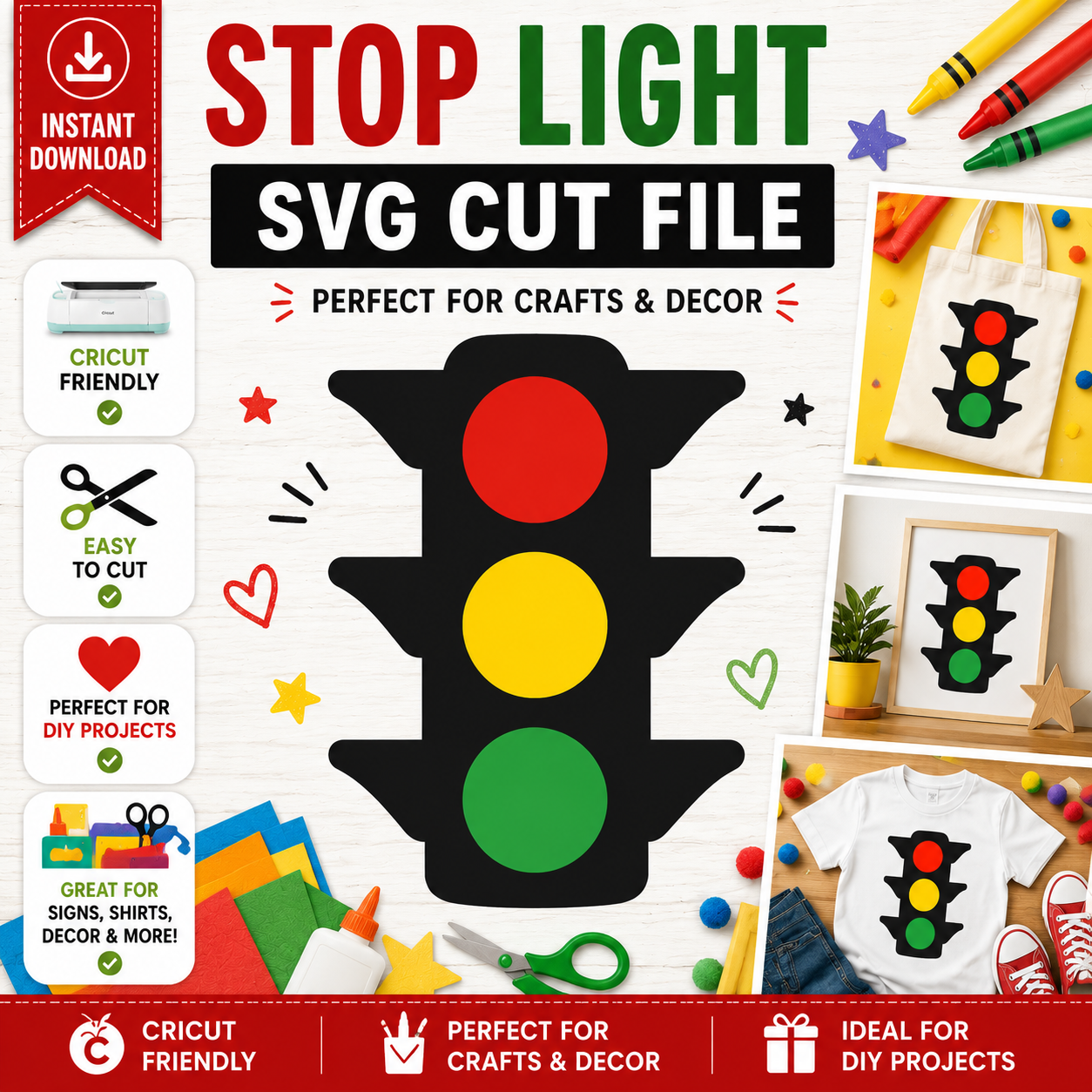 Stop Light SVG
