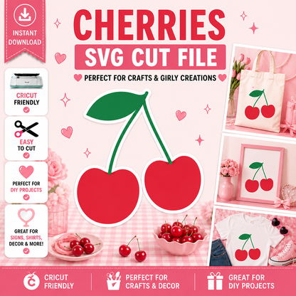 Cherries SVG