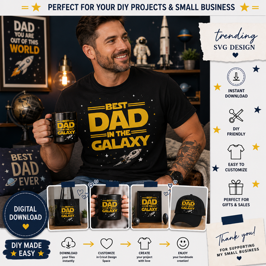 Best Dad SVG Saying