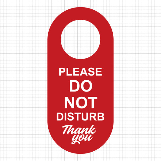Do Not Disturb Sign SVG