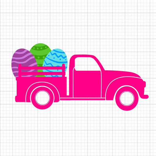 Easter Truck SVG