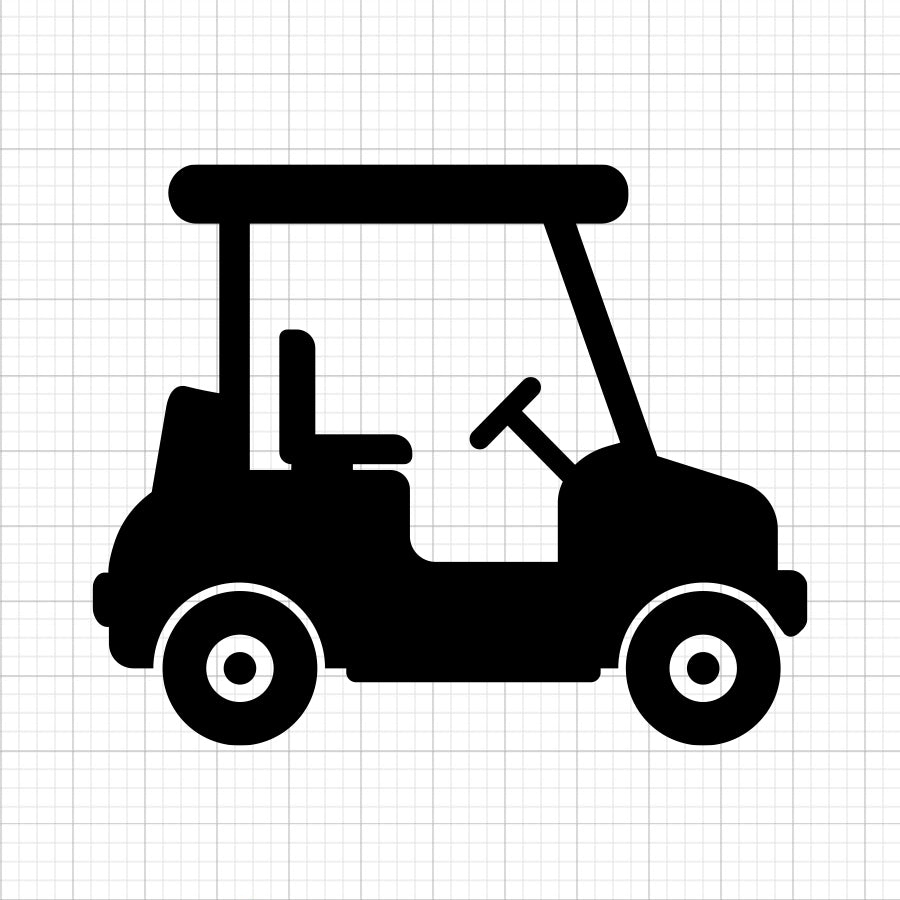 Golf Cart SVG