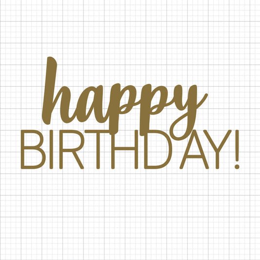Happy Birthday SVG