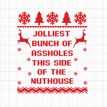 Jolliest Bunch Of SVG Saying