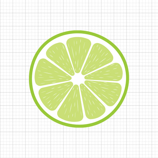 Lime Slice SVG
