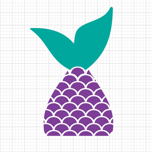 Mermaid Tail SVG Clipart