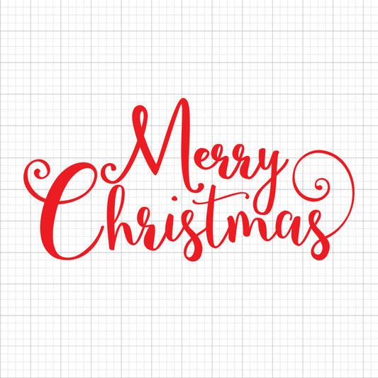Merry Christmas SVG Saying