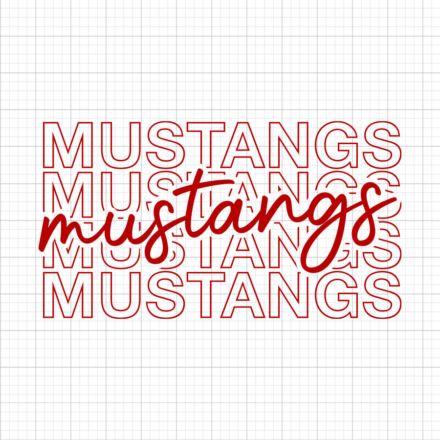 Mustangs SVG