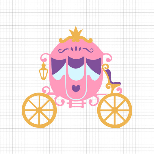 Princess Carriage SVG