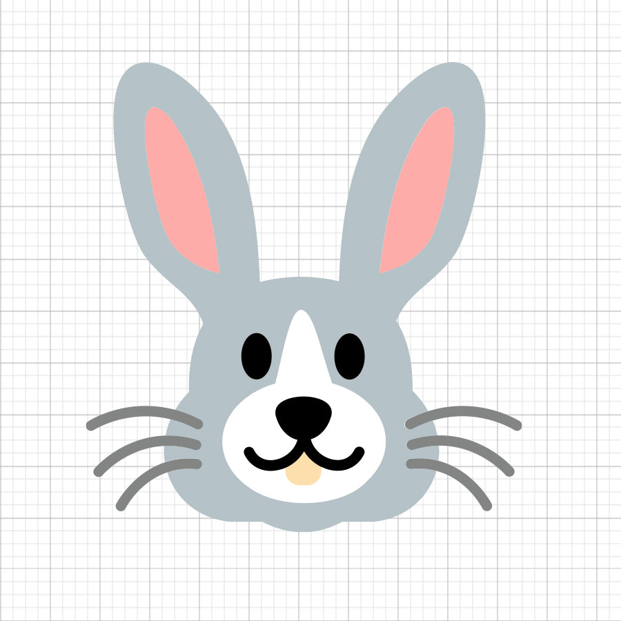 Rabbit Face SVG