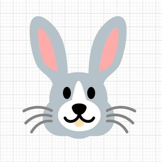 Rabbit Face SVG