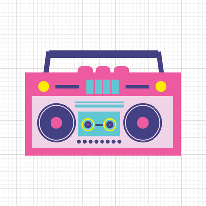 Boom Box SVG