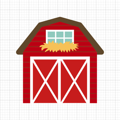 Red Barn SVG