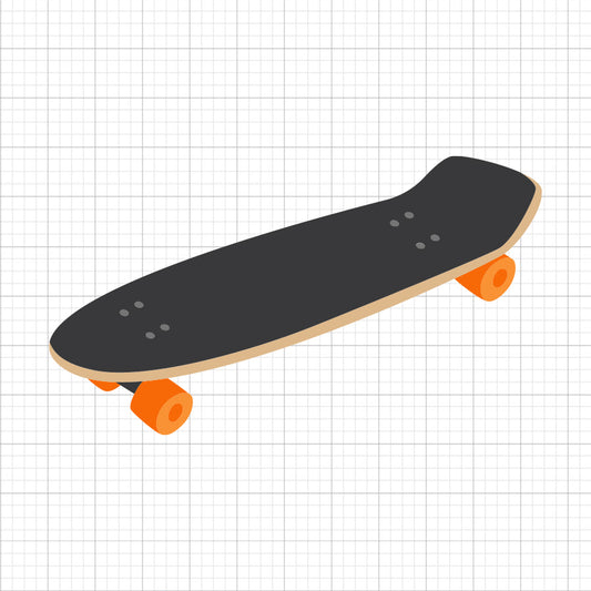 Skateboard SVG