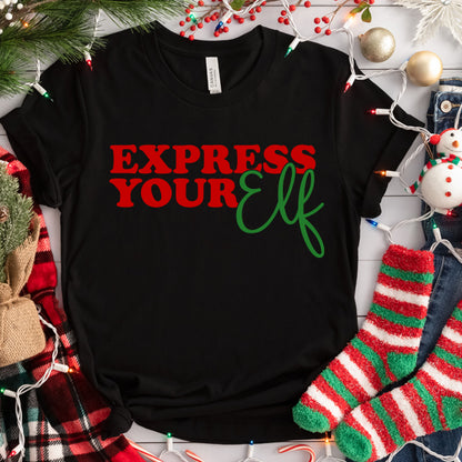 Express Your Elf SVG Saying