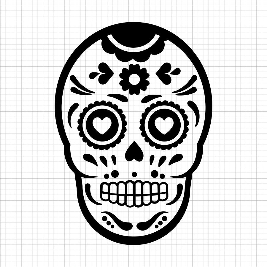 Sugar Skull SVG