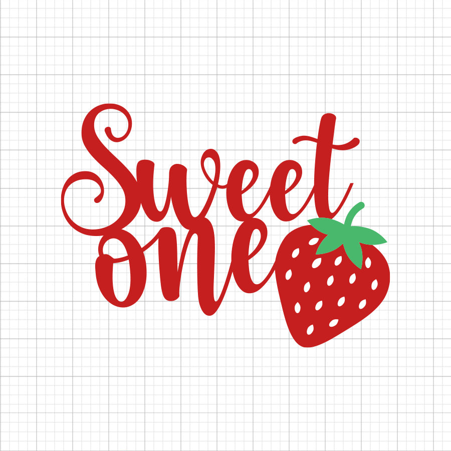 Sweet One SVG