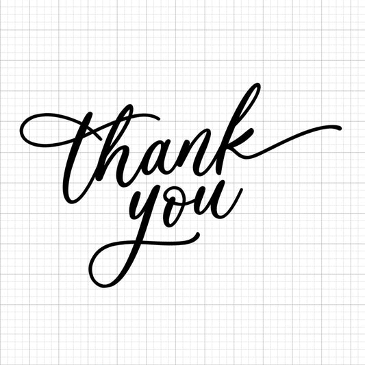 Thank You SVG