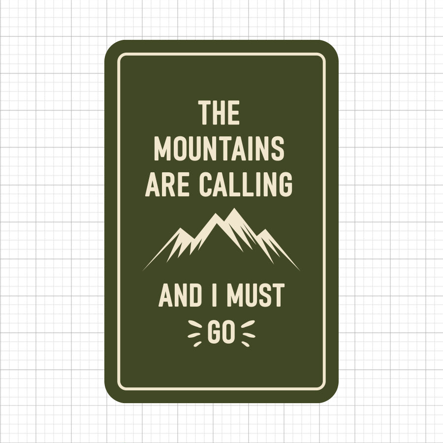 The Mountains SVG