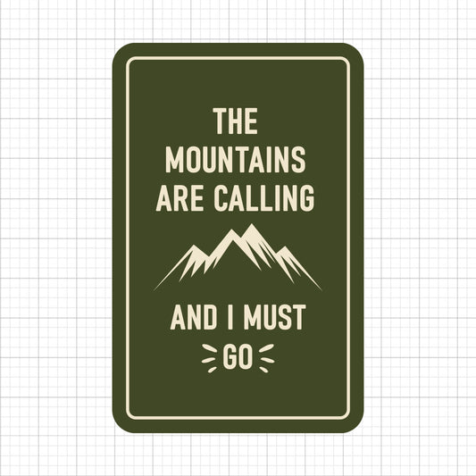 The Mountains SVG