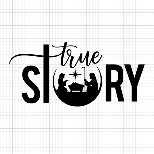 True Story Easter SVG