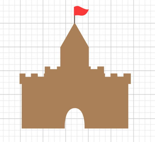 Sand Castle SVG