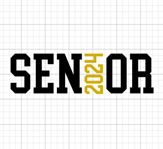 Senior 2024 SVG Saying