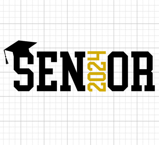Senior 2024 SVG Saying