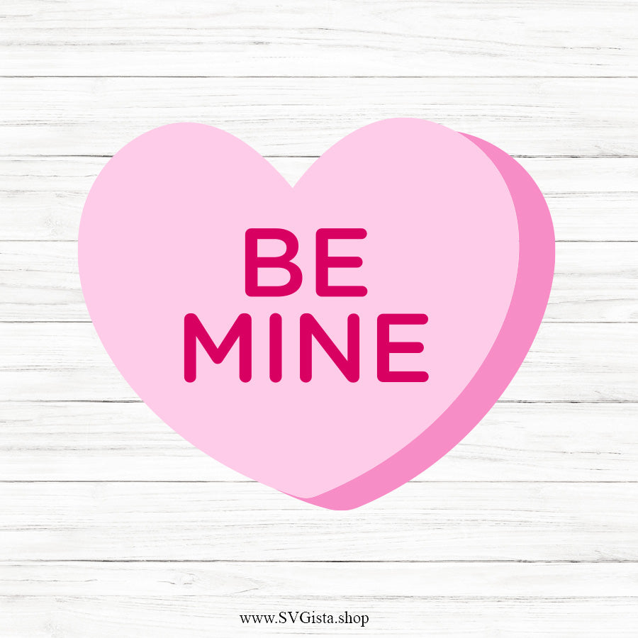 Candy Hearts SVG