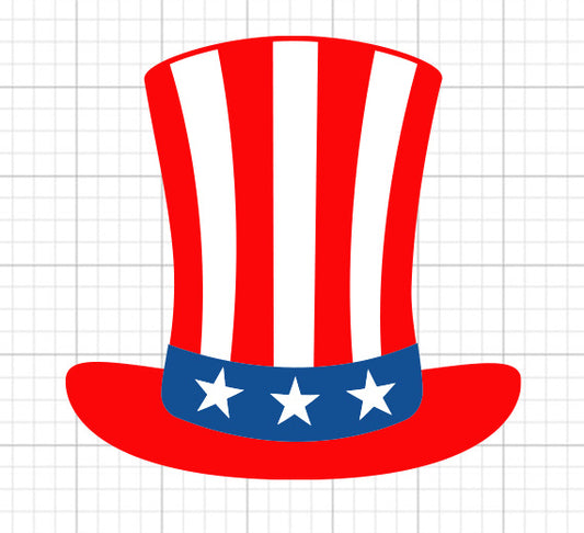 July 4th Hat SVG