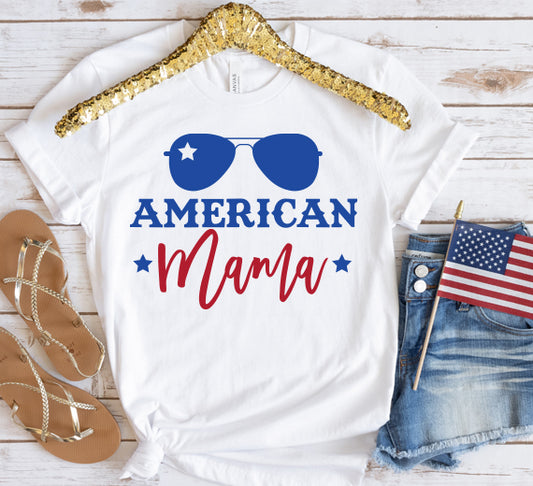 American Mama SVG Saying