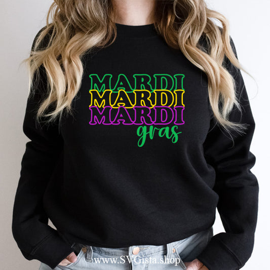 Mardi Gras SVG Saying