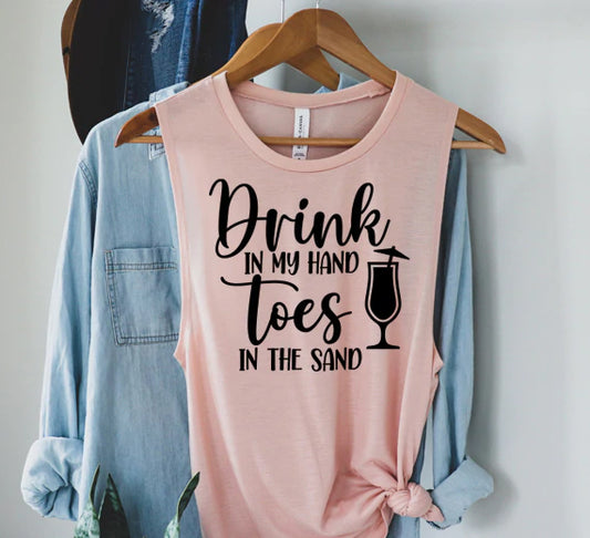 Drink In My Hand SVG Saying